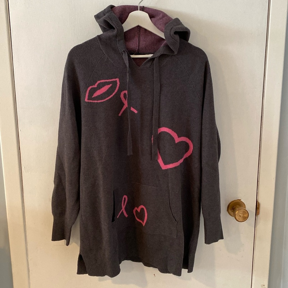 Torrid breast cancer sweater size 0/M